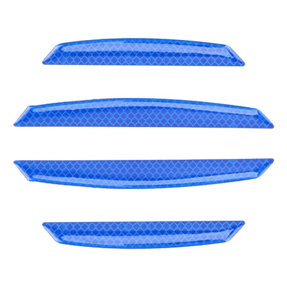 4 PCS Universal Car Door Anti-collision Strip Protection Guards Trims Stickers (Blue) - Anti Collision Sticker by buy2fix | Online Shopping UK | buy2fix