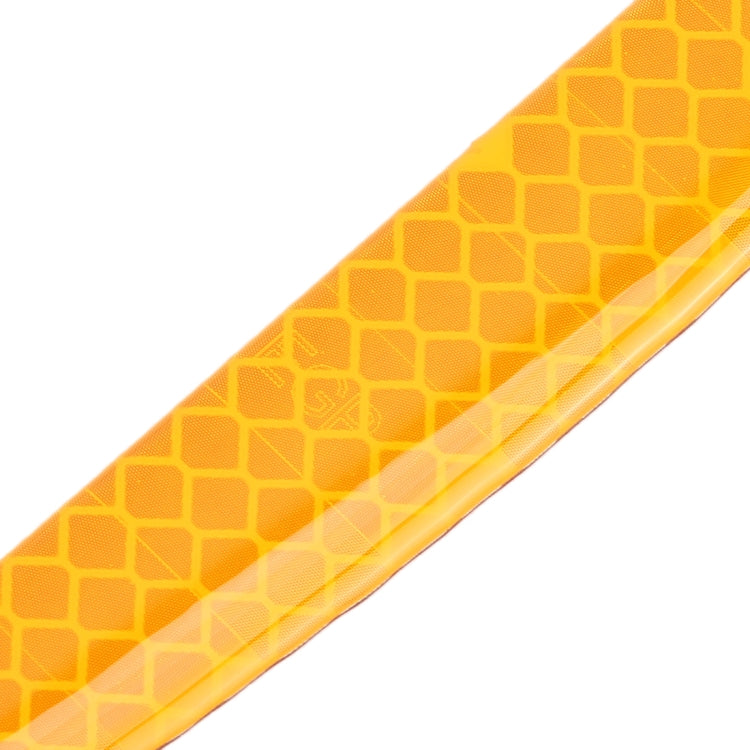 4 PCS Universal Car Door Anti-collision Strip Protection Guards Trims Stickers (Yellow) - Anti Collision Sticker by buy2fix | Online Shopping UK | buy2fix