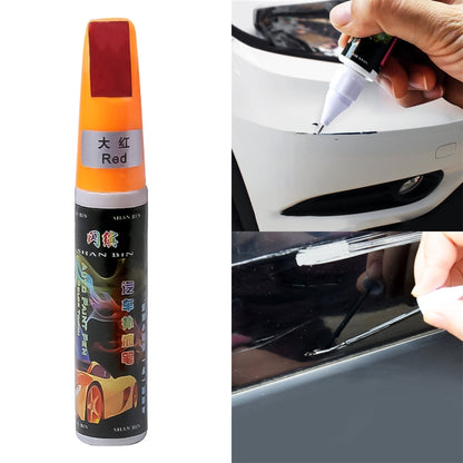 Car Scratch Repair Auto Care Scratch Remover Maintenance Paint Care Auto Paint Pen(Red) by buy2fix