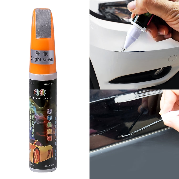 Car Scratch Repair Auto Care Scratch Remover Maintenance Paint Care Auto Paint Pen (Bright Silver) by buy2fix