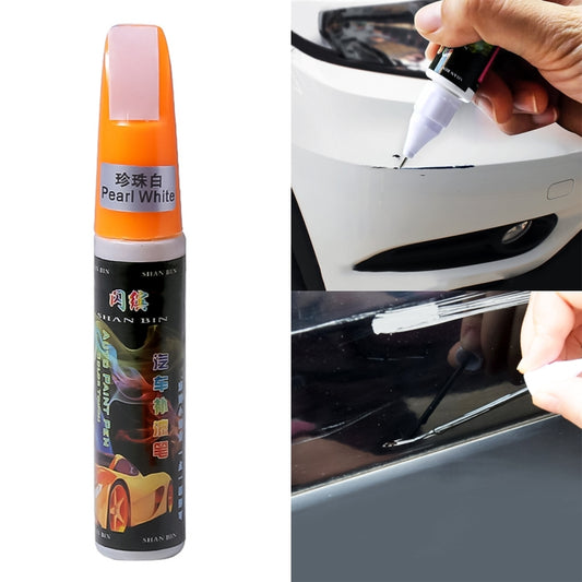 Car Scratch Repair Auto Care Scratch Remover Maintenance Paint Care Auto Paint Pen (Pearl White) by buy2fix