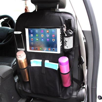 Car Auto Seat Back Bag Multi-Pocket Travel Storage Hanging Pocket Storage Bag for iPad and Other Goods by buy2fix