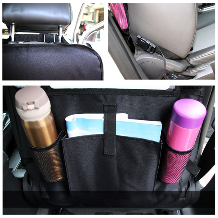 Car Auto Seat Back Bag Multi-Pocket Travel Storage Hanging Pocket Storage Bag for iPad and Other Goods by buy2fix
