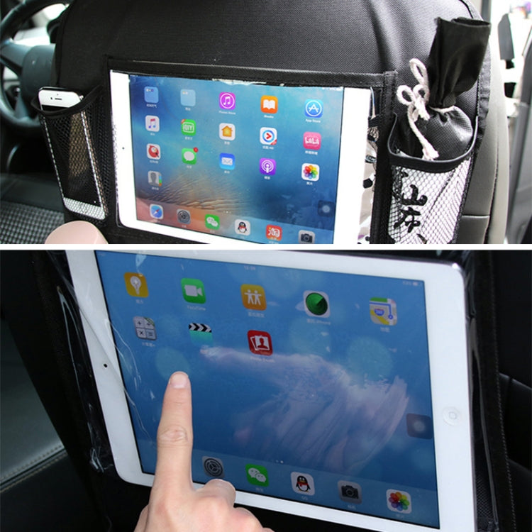 Car Auto Seat Back Bag Multi-Pocket Travel Storage Hanging Pocket Storage Bag for iPad and Other Goods by buy2fix
