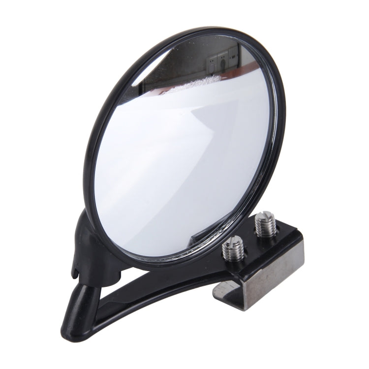 Vehicle Front Blind Area Wide-angle Adjustable Left Side Observation Mirror (Black) by buy2fix