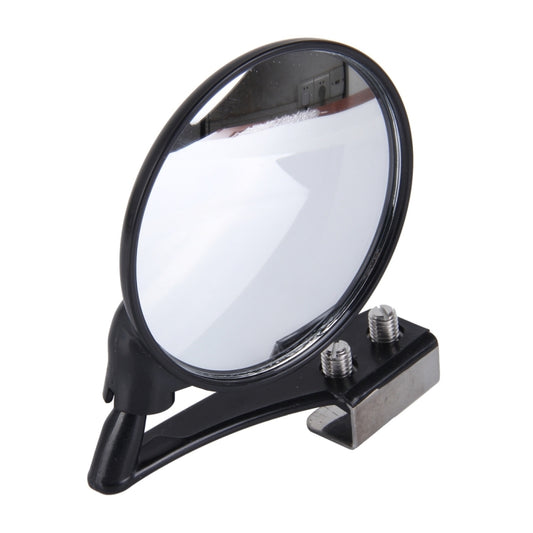 Vehicle Front Blind Area Wide-angle Adjustable Left Side Observation Mirror (Black) by buy2fix