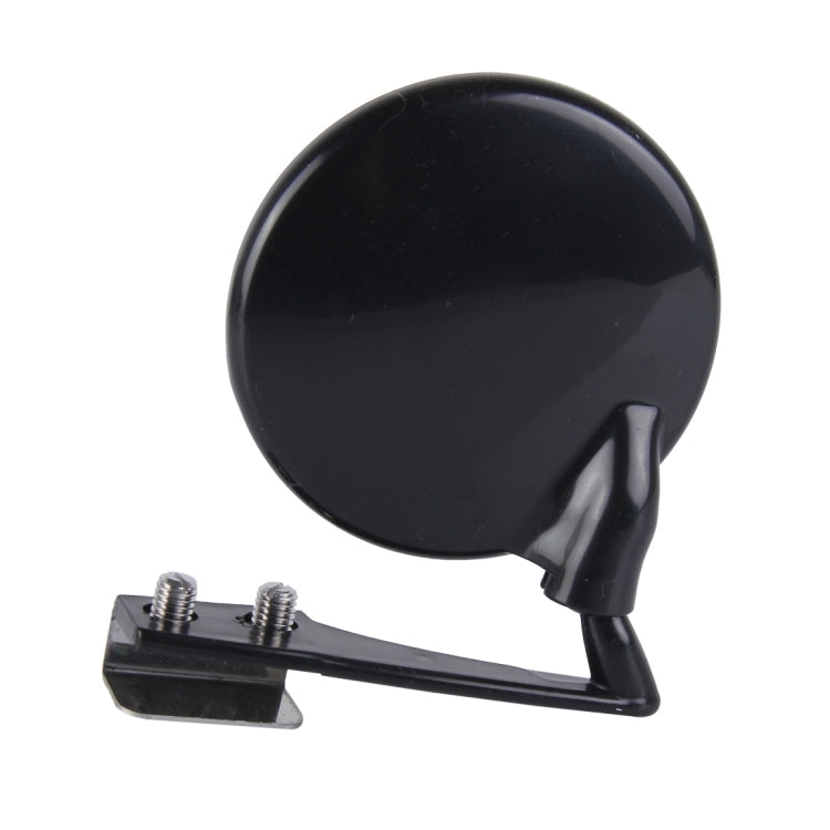 Vehicle Front Blind Area Wide-angle Adjustable Left Side Observation Mirror (Black) by buy2fix