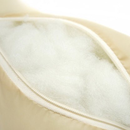 Four Seasons Breathable Leather Surface Car Neck Pillow Head Pillow(Beige) by buy2fix