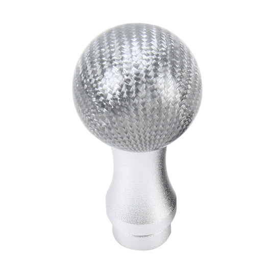 Universal Car Gear Shift Knob Modified Car Gear Shift Knob Auto Transmission Shift Lever Knob Carbon Lead Gear Knobs with Three Rubber Covers by buy2fix