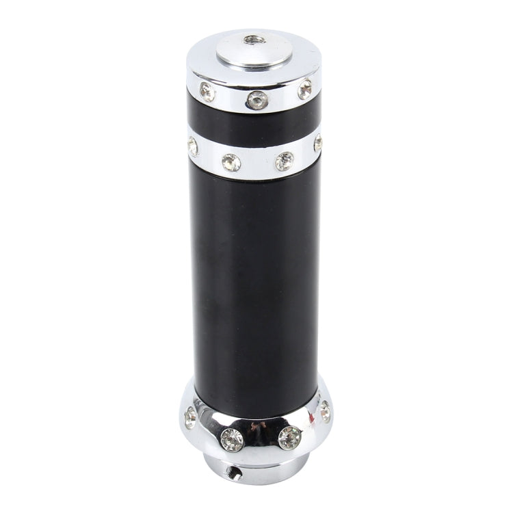 Universal Aluminum Silver Black Decorative Strip Hand Brake Lever Hand Brake Cover Grips Hand Brake Protective Cover by buy2fix