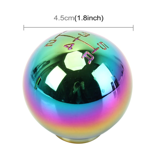 Universal Ball Shape Car Gear Shift Knob Modified Car Gear Shift Knob 5 Speed Manual Auto Transmission Shift Lever Knob Colorful Gear Knobs by buy2fix