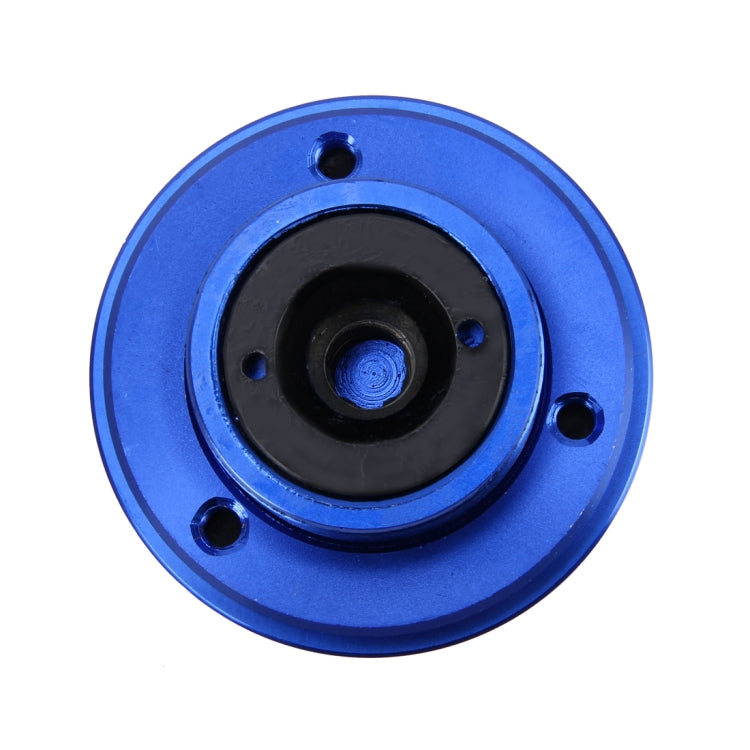 2 PCS Racing Car Cover Lock Aluminum Alloy Car Modification Oil Cap Modified Engine Cover Lock Racing Front Cover Lock(Blue) - Locks & Hasps by buy2fix | Online Shopping UK | buy2fix