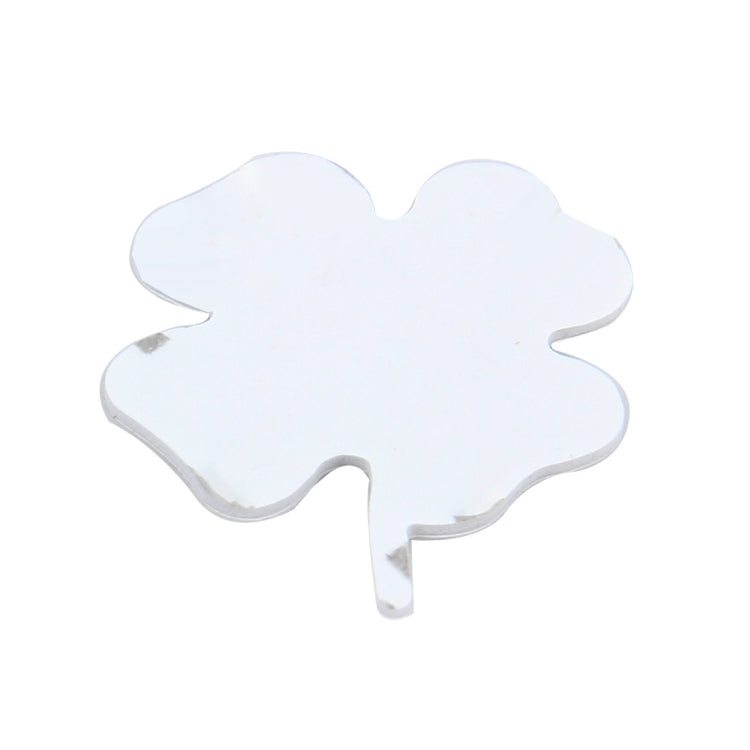 Four Leaf Clover Herb Luck Symbol Badge Emblem Labeling Sticker Styling Car Dashboard Decoration, Size: 4*3.3cm by buy2fix