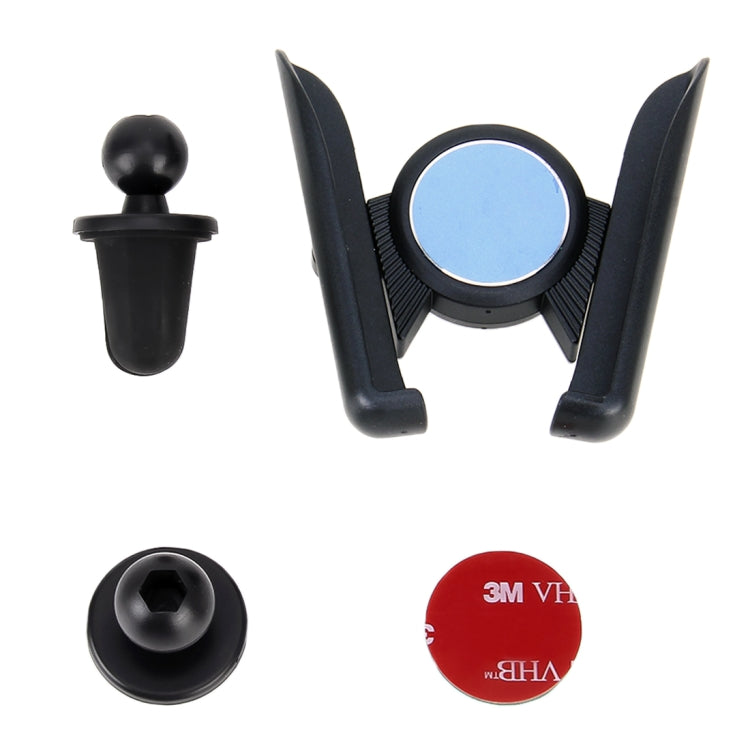 Universal Car Air Vent Mount Phone Holder Stand, Clip Width: 6-8.5cm, For iPhone, Galaxy, Sony, Lenovo, HTC, Huawei and other Smartphones (Blue) by buy2fix