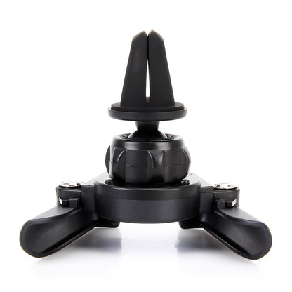 Universal Car Air Vent Mount Phone Holder Stand, Clip Width: 6-8.5cm, For iPhone, Galaxy, Sony, Lenovo, HTC, Huawei and other Smartphones (Blue) by buy2fix