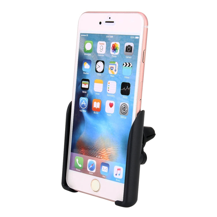 Universal Car Air Vent Mount Phone Holder Stand, Clip Width: 6-8.5cm, For iPhone, Galaxy, Sony, Lenovo, HTC, Huawei and other Smartphones (Blue) by buy2fix
