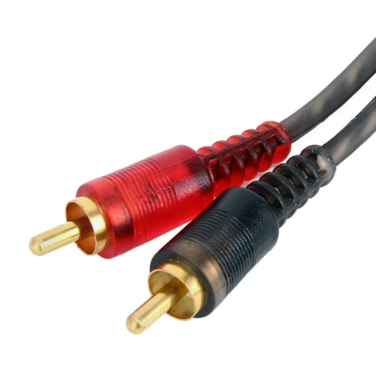 Car AV Audio Video 1 Female to 2 Male Copper Extension Cable Wiring Harness, Cable Length: 26cm - DIY Cables by buy2fix | Online Shopping UK | buy2fix