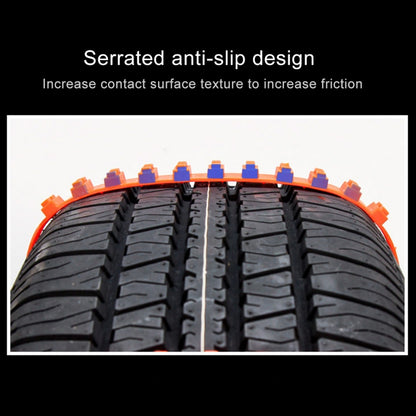 Car Tire Emergency Double Grid Anti-skid Chains Tyre Anti-slip Chains - Car Road Trouble Clearer by buy2fix | Online Shopping UK | buy2fix