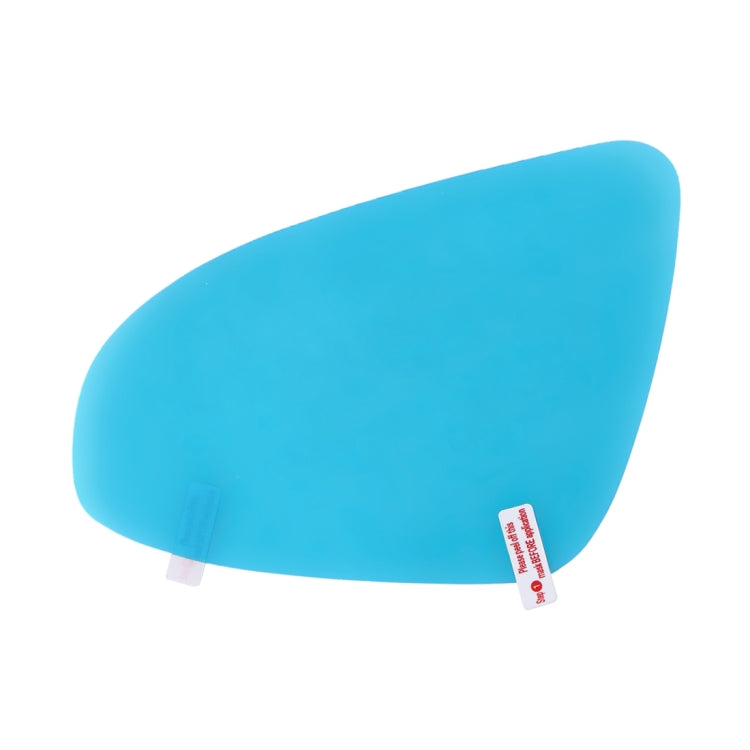 Car Round PET Rearview Mirror Protective Window Clear Anti-fog Waterproof Rain Shield Film for Toyota Corolla 14-18 (Can Customize Other Model) by buy2fix