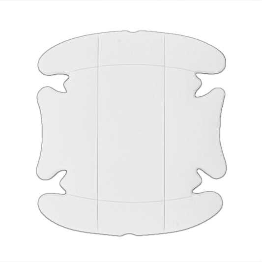 4 PCS Car-Styling Car Door Handle Scratches Resistant Sticker (White) by buy2fix