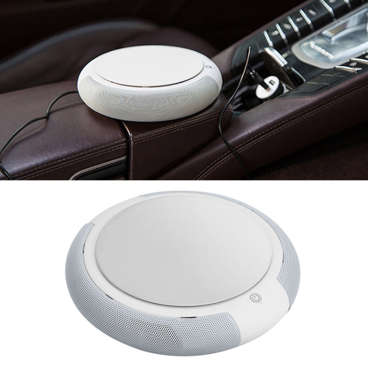 CARZOR Z1 2W USB Car Air Purifier Negative Ions Air Cleaner(White) - Air Purifier by buy2fix | Online Shopping UK | buy2fix
