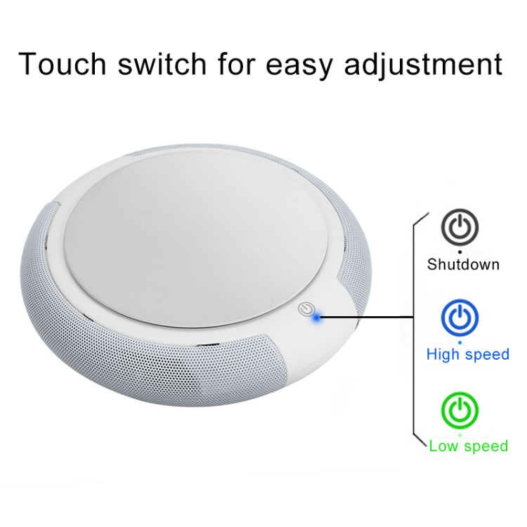 CARZOR Z1 2W USB Car Air Purifier Negative Ions Air Cleaner(White) - Air Purifier by buy2fix | Online Shopping UK | buy2fix