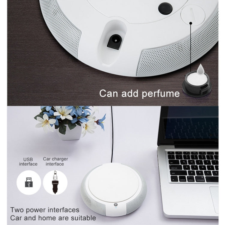 CARZOR Z1 2W USB Car Air Purifier Negative Ions Air Cleaner(White) - Air Purifier by buy2fix | Online Shopping UK | buy2fix