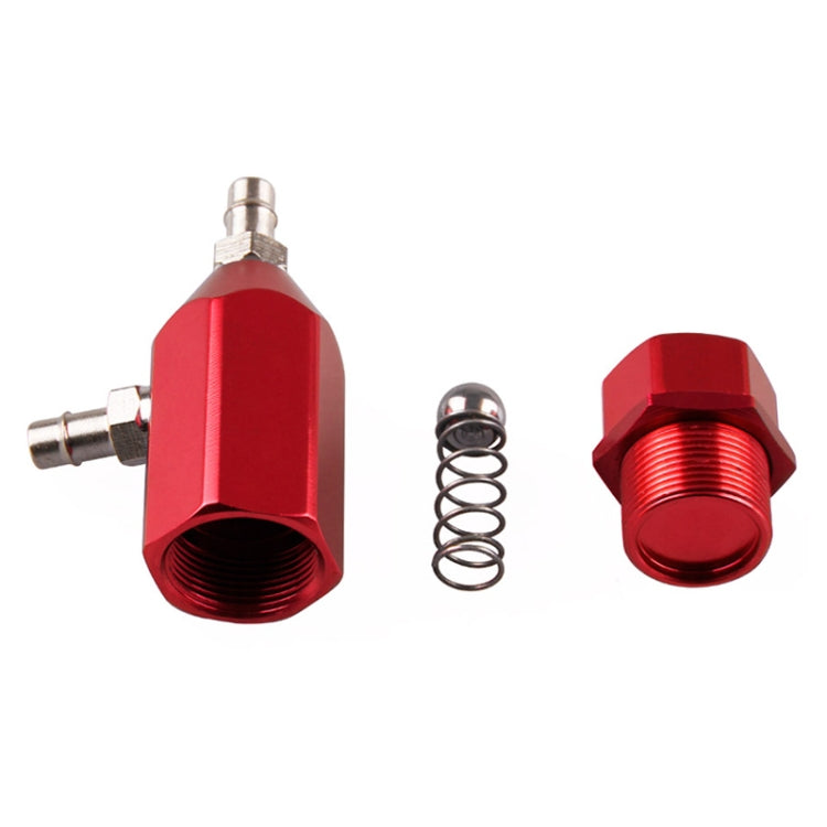 Universal 30 PSI Aluminum Manual Closed-Loop Turbo Boost Controller Kit(Red) - Engine Fittings by buy2fix | Online Shopping UK | buy2fix