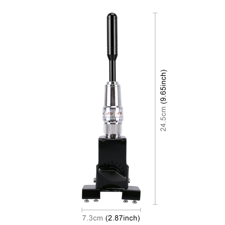 PS-401 Modified Car Antenna Aerial, Size: 24.5cm x 7.3cm (Black) by buy2fix