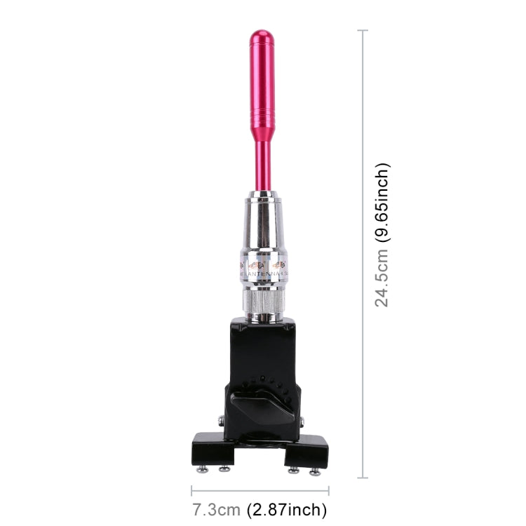 PS-401 Modified Car Antenna Aerial, Size: 24.5cm x 7.3cm (Red) by buy2fix