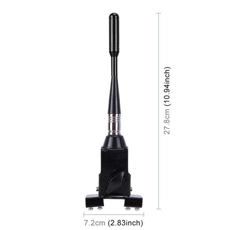 PS-404 Modified Car Antenna Aerial, Size: 27.8cm x 7.2cm (Black) by buy2fix