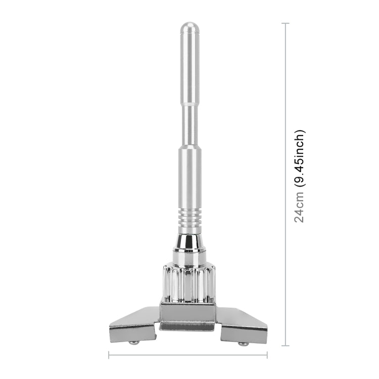 PS-409 Modified Car Antenna Aerial, Size: 24.0cm x 11.5cm(Silver) by buy2fix