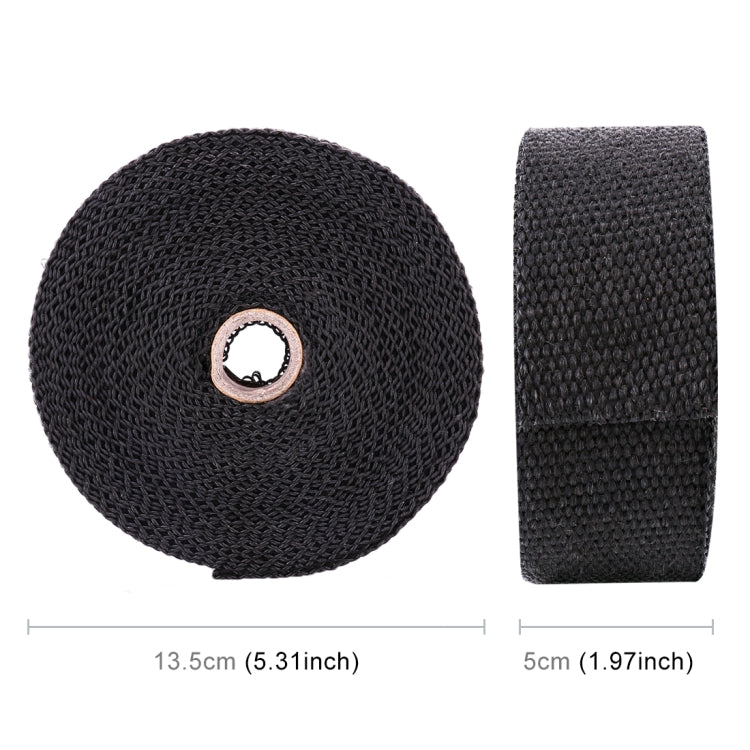 10m Cotton Material Exhaust Wrap Auto Motorcycle Exhaust Heat Shield Wrap Heat Resistant Wrap, Random Color Delivery - Exhaust Pipes by buy2fix | Online Shopping UK | buy2fix