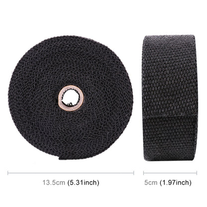 10m Cotton Material Exhaust Wrap Auto Motorcycle Exhaust Heat Shield Wrap Heat Resistant Wrap, Random Color Delivery - Exhaust Pipes by buy2fix | Online Shopping UK | buy2fix