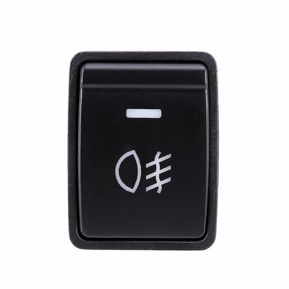Car Fog Light 5 Pin On-Off Button Switch for Nissan Sylphy(Green Light) - Car Switches by buy2fix | Online Shopping UK | buy2fix