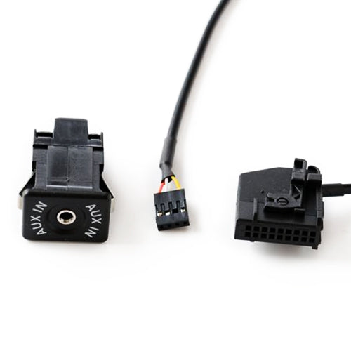 AUX Adapter Switch Plug + Wiring Hardness for Volkswagen Audi MFD2 RNS2 / Ford, Cable Length: 1.5m - DIY Cables by buy2fix | Online Shopping UK | buy2fix