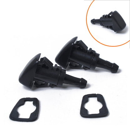 2 PCS Windshield Washer Wiper Jet Water Spray Nozzle 5113049AA for 2001-2013 Chrysler Jeep / dodge - Windscreen Wipers by buy2fix | Online Shopping UK | buy2fix