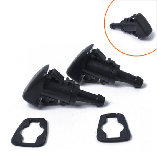 2 PCS Windshield Washer Wiper Jet Water Spray Nozzle 5113049AA for 2001-2013 Chrysler Jeep / dodge - Windscreen Wipers by buy2fix | Online Shopping UK | buy2fix