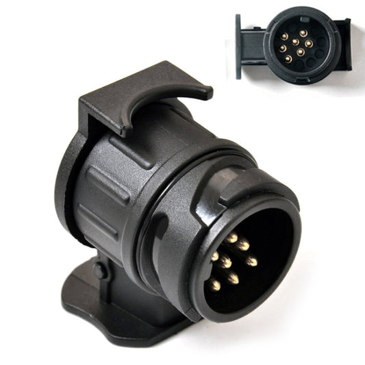 12V 13Pin to 7Pin Car Plug Socket Wiring Connector Adapter Car Plug Socket for Trailer / Truck / Bus, European Car - Terminal connectors by buy2fix | Online Shopping UK | buy2fix