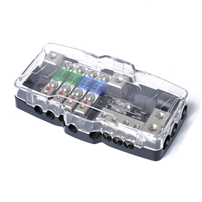 Car Audio Stereo Distribution Block Ground Mini ANL Fuse Block 4 Way Fuse Block 30A 60A 80Amp with LED - Fuse by buy2fix | Online Shopping UK | buy2fix