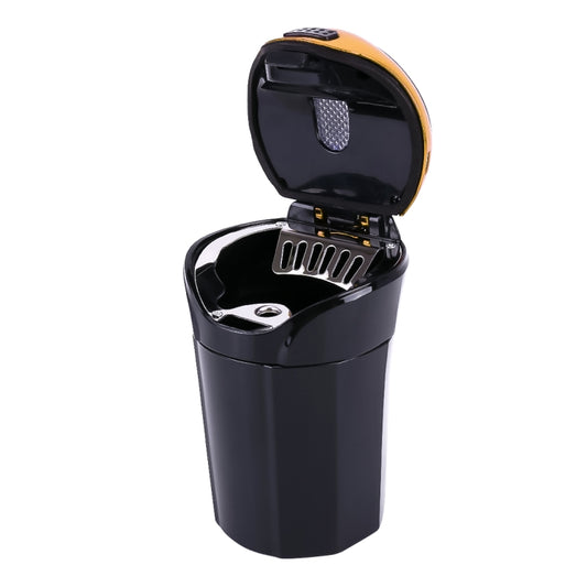 2 in 1 Universal Car Detachable Electronic Cigarette Lighter + Trash Rubbish Bin Ashtray(Gold) by buy2fix