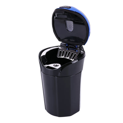 2 in 1 Universal Car Detachable Electronic Cigarette Lighter + Trash Rubbish Bin Ashtray(Blue) by buy2fix