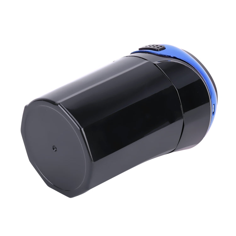 2 in 1 Universal Car Detachable Electronic Cigarette Lighter + Trash Rubbish Bin Ashtray(Blue) by buy2fix