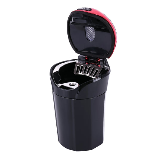2 in 1 Universal Car Detachable Electronic Cigarette Lighter + Trash Rubbish Bin Ashtray(Red) by buy2fix