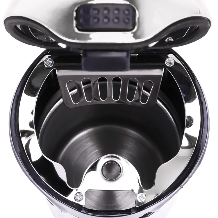 2 in 1 Universal Car Detachable Electronic Cigarette Lighter + Trash Rubbish Bin Ashtray(Silver) by buy2fix