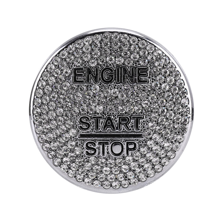 Car Engine Start Key Push Button Cover Trim Sticker Decoration for Mercedes-Benz by buy2fix