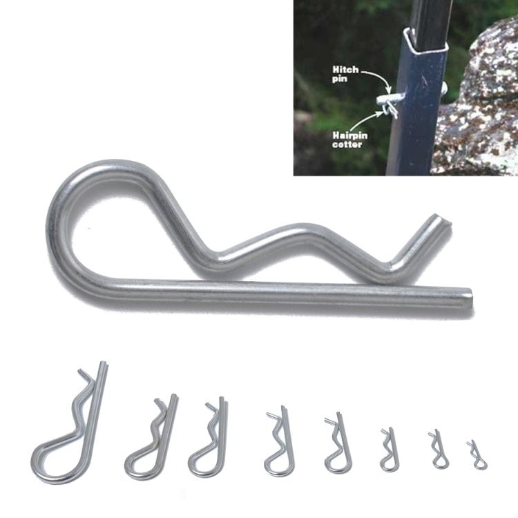 180 PCS Heavy Duty Zinc Plated Cotter R Tractor Clip Pin for Car / Boat / Garages - Booster Cable & Clip by buy2fix | Online Shopping UK | buy2fix