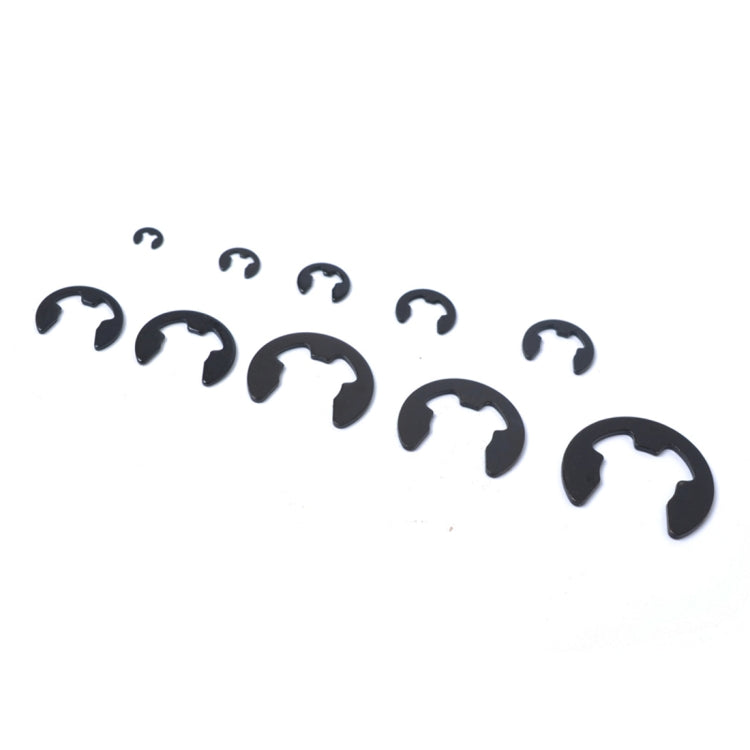 160 PCS Car E Shape Circlip Snap Ring Assortment Retaining Rings - Engine Fittings by buy2fix | Online Shopping UK | buy2fix