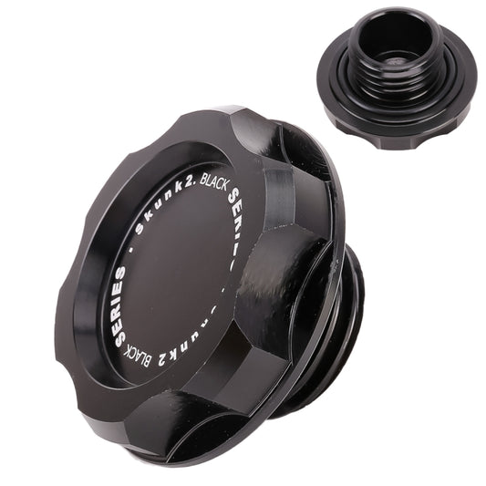Car Modified Stainless Steel Oil Cap Engine Tank Cover for Honda, Size: 5.6 x 3.2cm(Black) - Tank Covers by buy2fix | Online Shopping UK | buy2fix