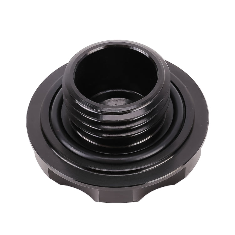 Car Modified Stainless Steel Oil Cap Engine Tank Cover for Honda, Size: 5.6 x 3.2cm(Black) - Tank Covers by buy2fix | Online Shopping UK | buy2fix